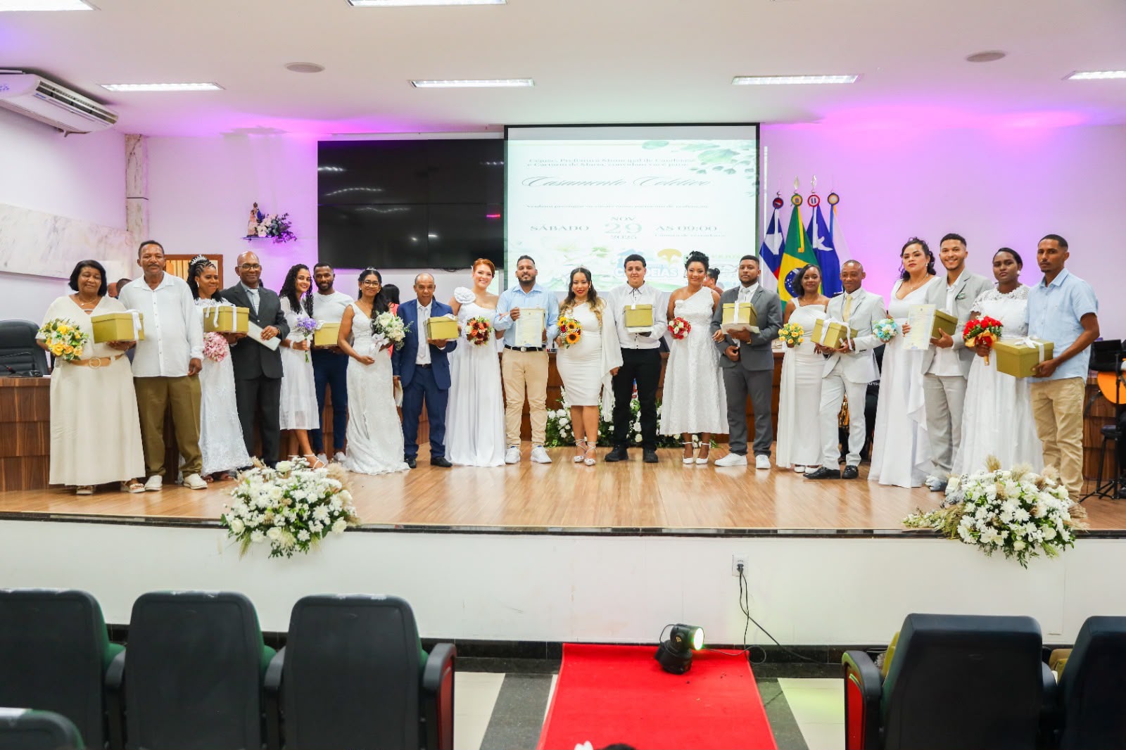 Candeias: CEJUSC e Cartório de Maria promovem a segunda edição do casamento coletivo; inscrições acontecem a partir de 10 de agosto.